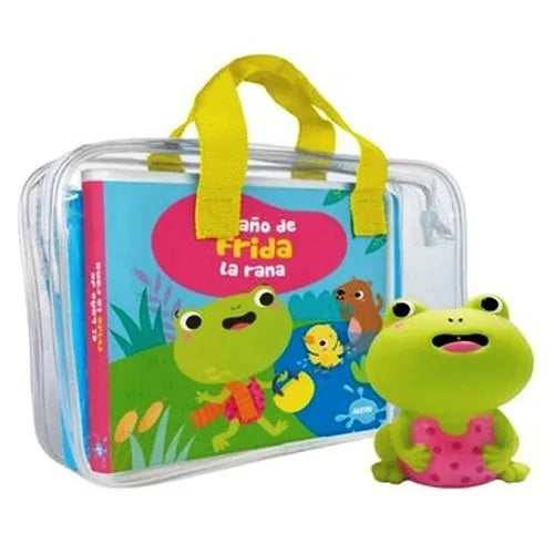El baño de Frida la rana. Libro para la bañera El baño de Frida la rana. Libro para la bañera